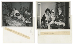 Lot of 19 Shemp Howard 10'' x 8'' Glossy Photos, From Three Stooges Films & Also His Own Films -- Plus 1 Joe Besser 10'' x 8'' Photo -- Very Good -- Full List of 12 Films Online at NateDSanders.com